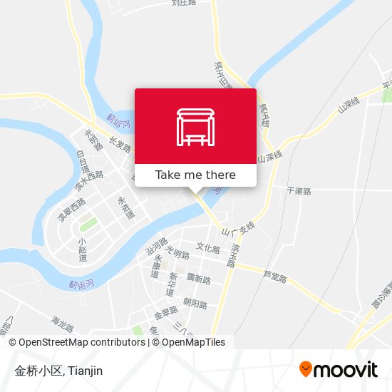 金桥小区 map
