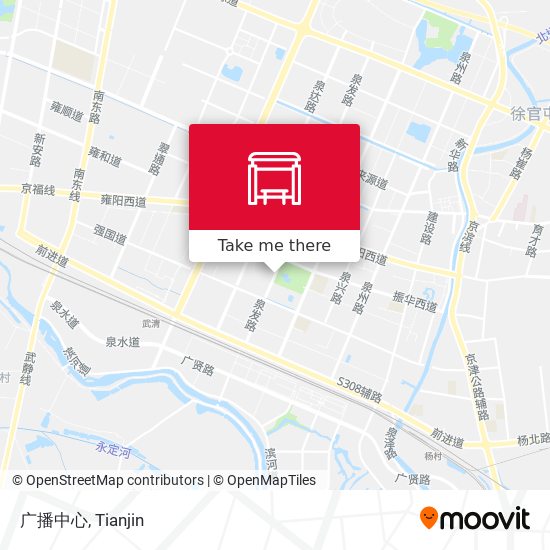广播中心 map
