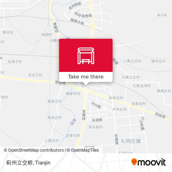 蓟州立交桥 map