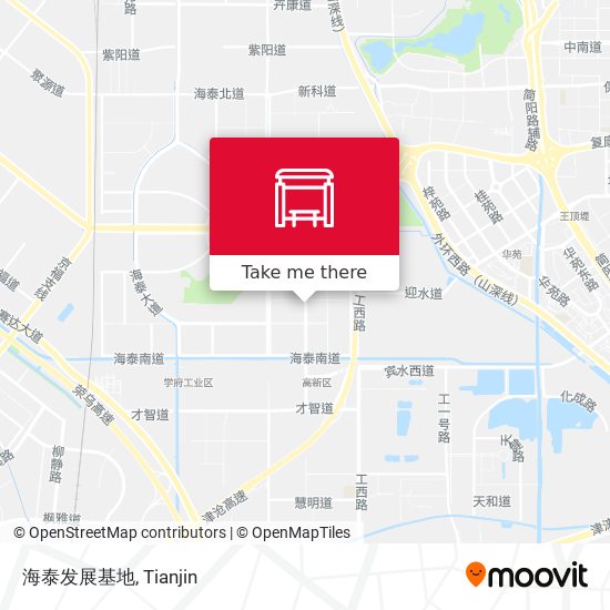 海泰发展基地 map