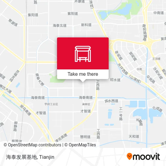 海泰发展基地 map