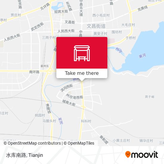 水库南路 map