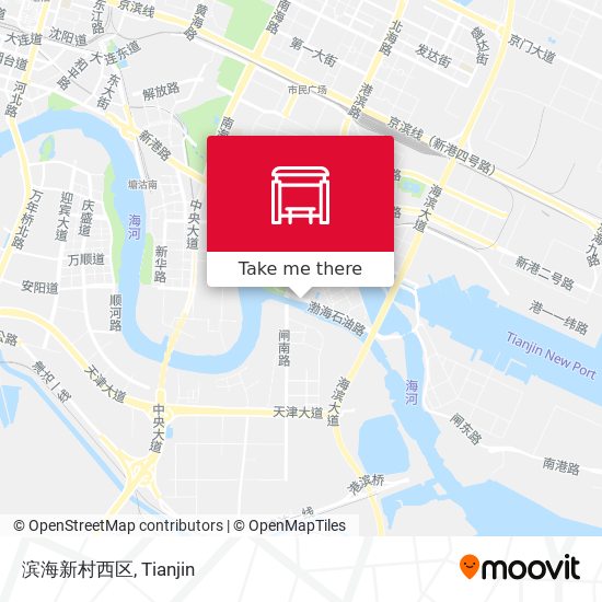 滨海新村西区 map