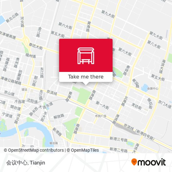 会议中心 map