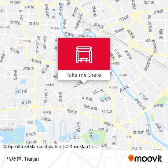 马场道 map