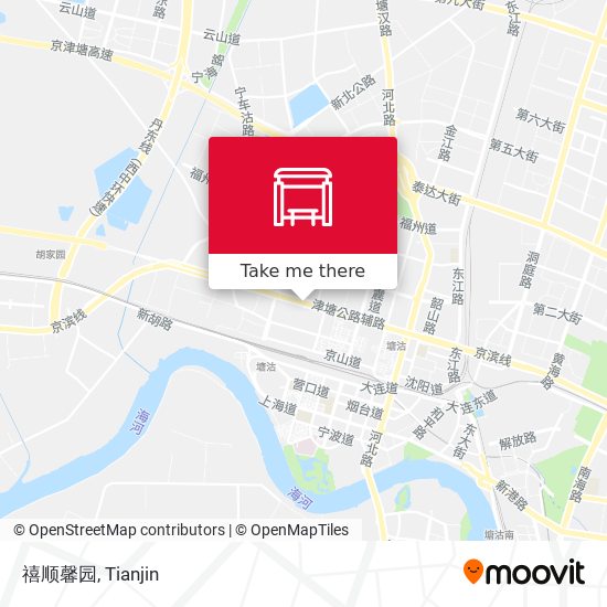 禧顺馨园 map