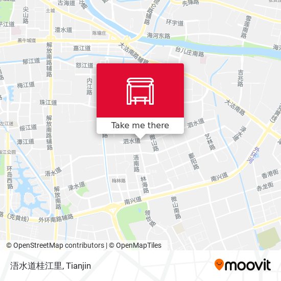 浯水道桂江里 map