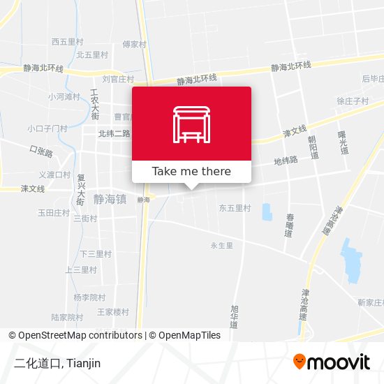 二化道口 map