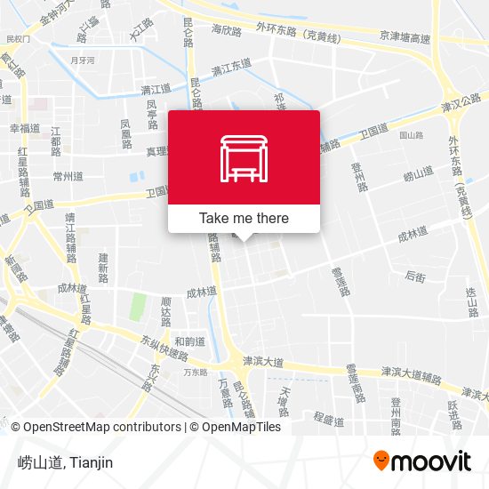 崂山道 map