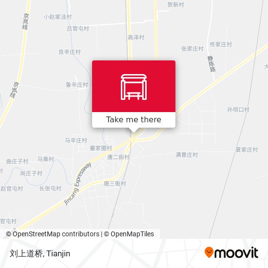 刘上道桥 map