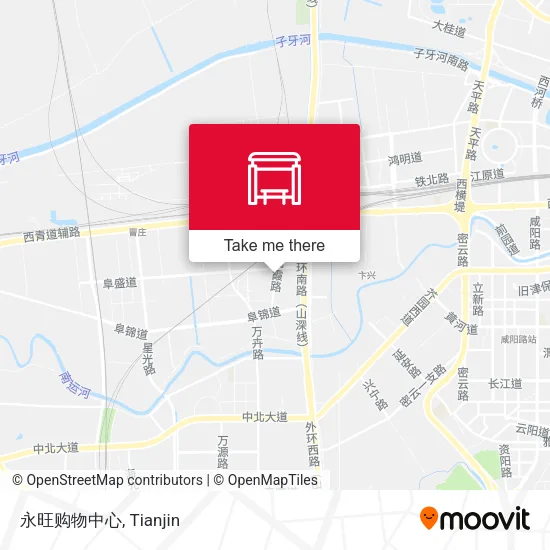 永旺购物中心 map
