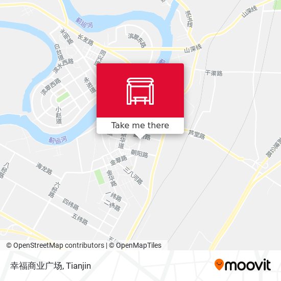 幸福商业广场 map