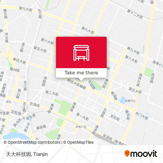 天大科技园 map