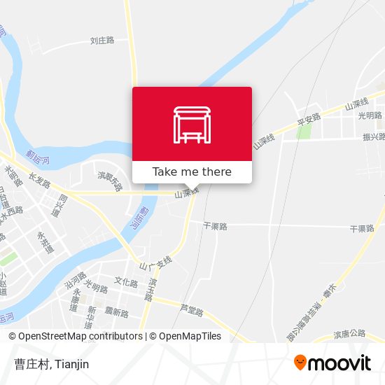 曹庄村 map