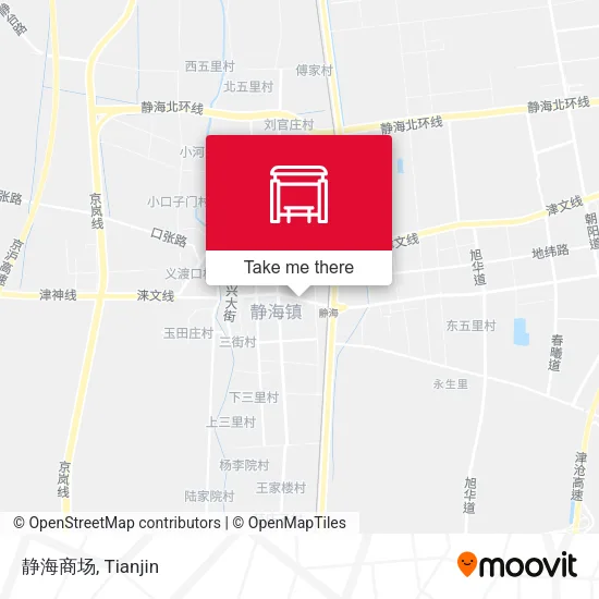 静海商场 map