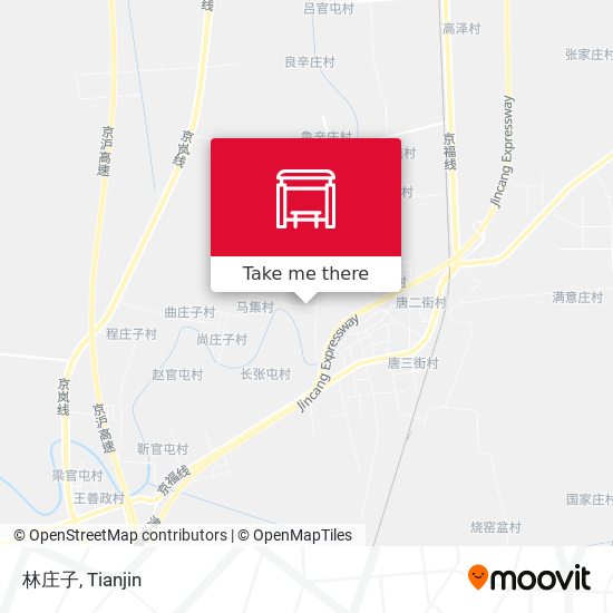 林庄子 map