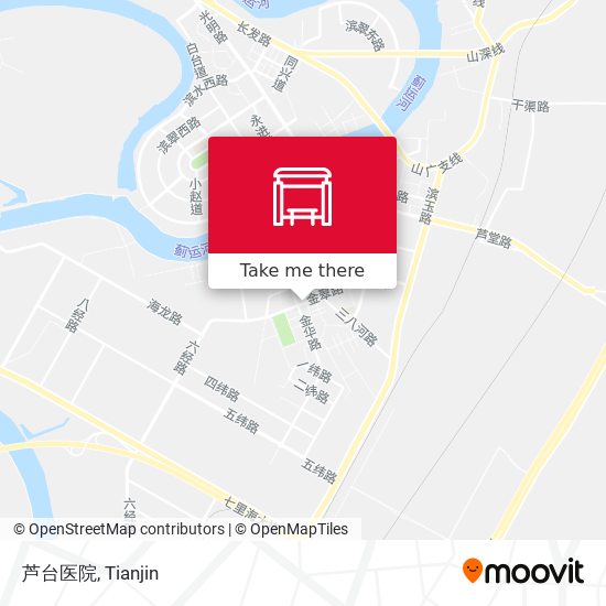芦台医院 map