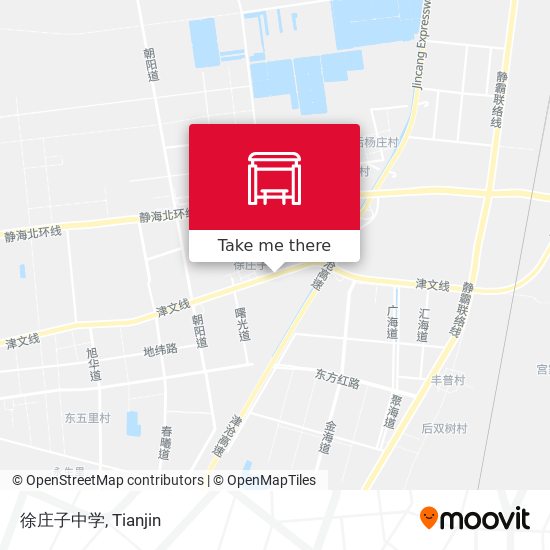 徐庄子中学 map