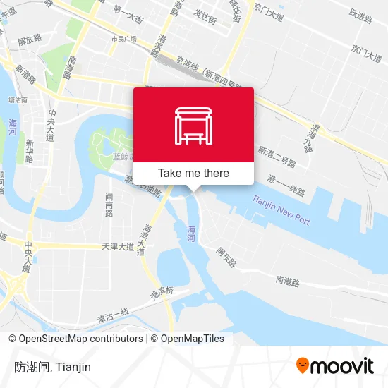 防潮闸 map