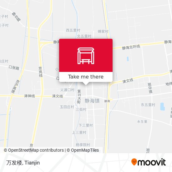 万发楼 map