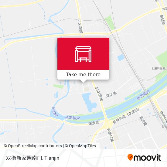 双街新家园南门 map