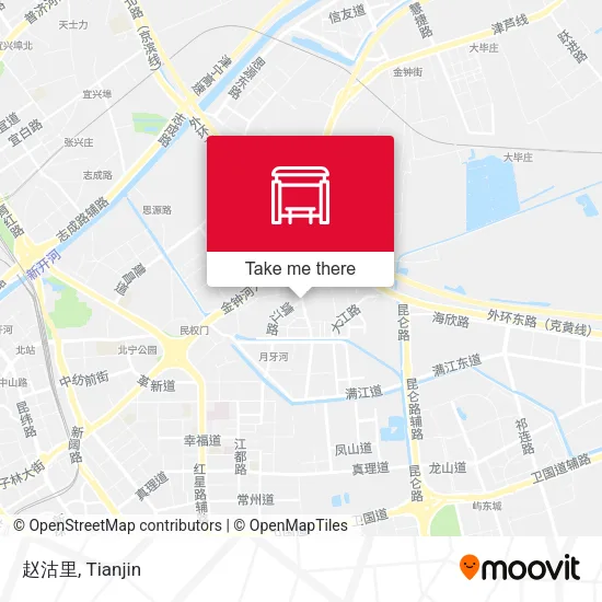 赵沽里 map