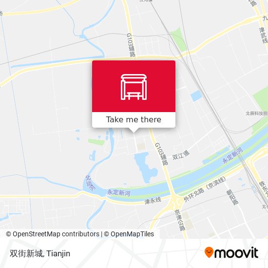 双街新城 map