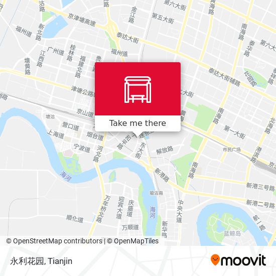 永利花园 map