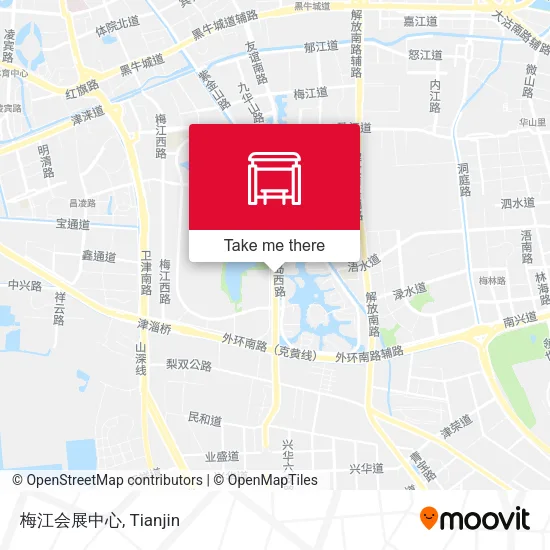 梅江会展中心 map