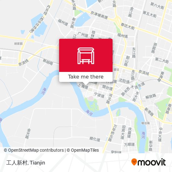 工人新村 map