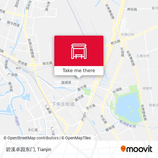 碧溪卓园东门 map