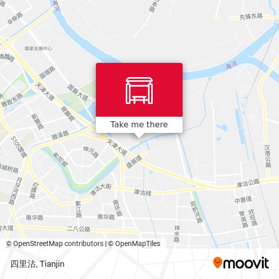 四里沽 map