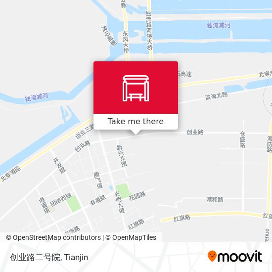 创业路二号院 map