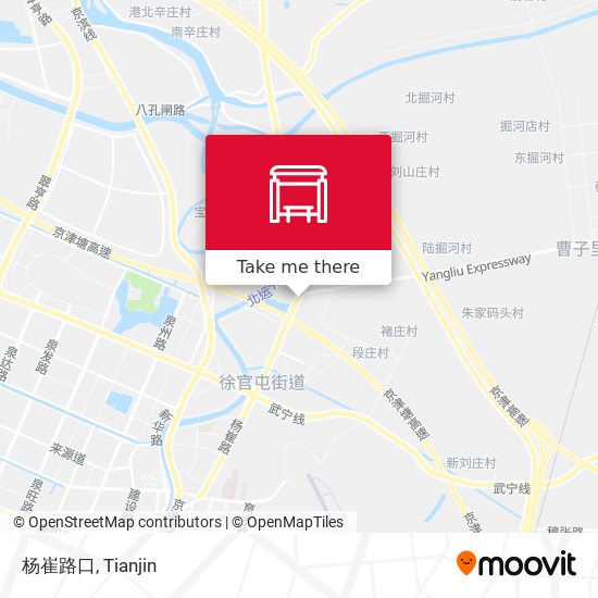 杨崔路口 map