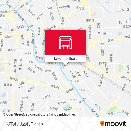 六纬路六经路 map