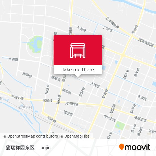 蒲瑞祥园东区 map