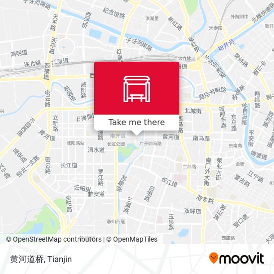 黄河道桥 map