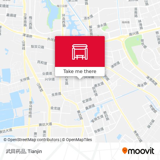 武田药品 map