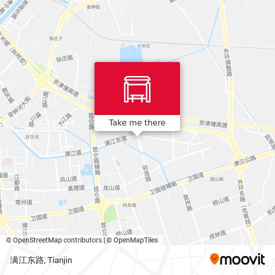满江东路 map