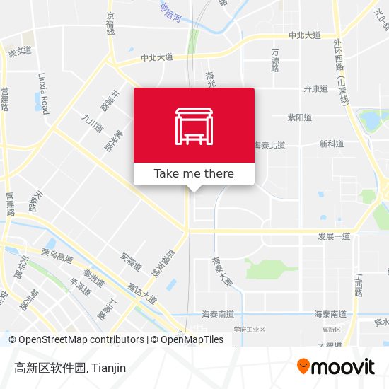 高新区软件园 map