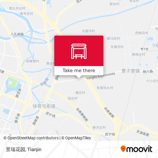 景瑞花园 map