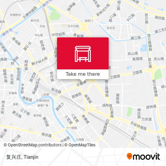 复兴庄 map