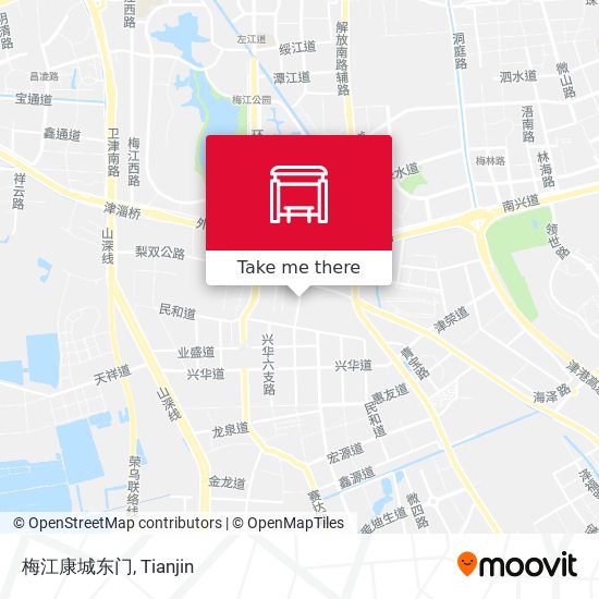 梅江康城东门 map
