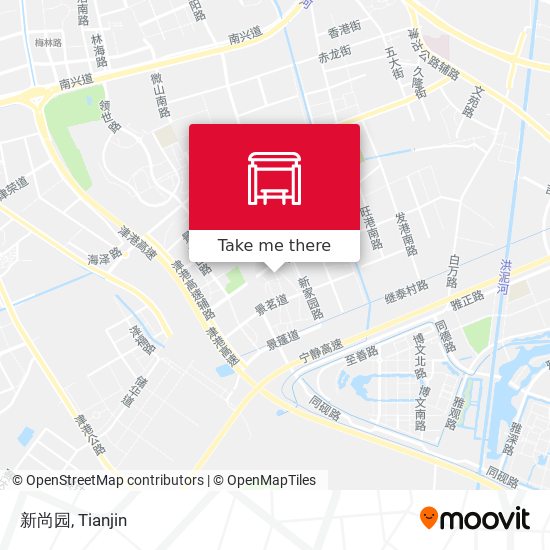 新尚园 map