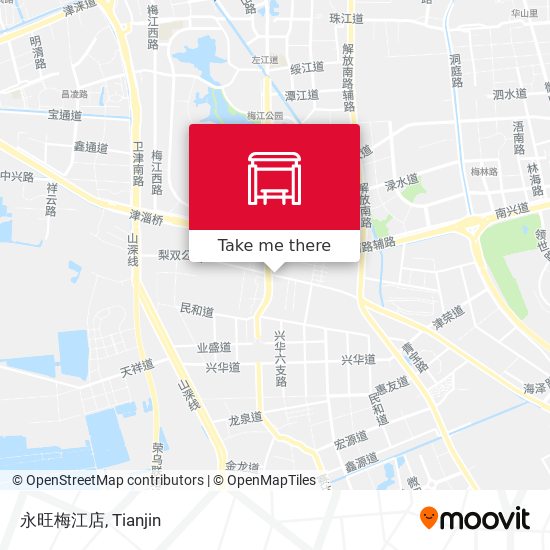 永旺梅江店 map