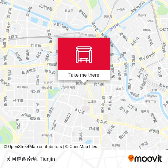 黄河道西南角 map