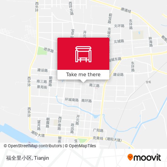 福全里小区 map