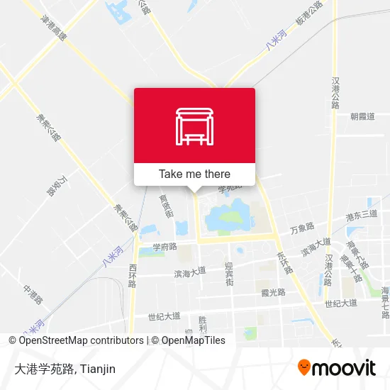大港学苑路 map