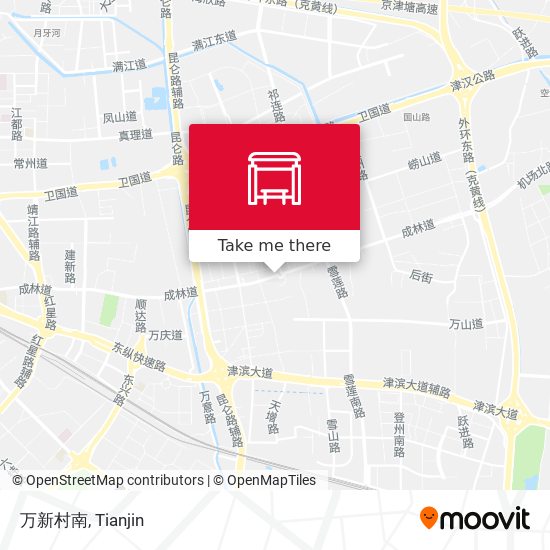 万新村南 map