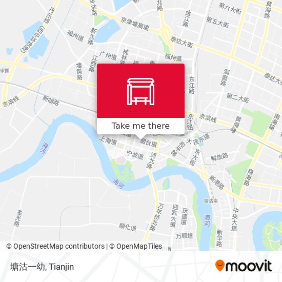 塘沽一幼 map